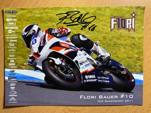 Flori florian bauer - flori, autogramm