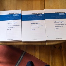12 Blöcke Klausurpapier Niederle Media
