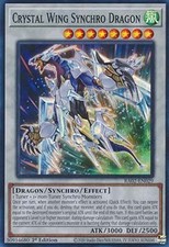YuGiOh Crystal Wing Synchro