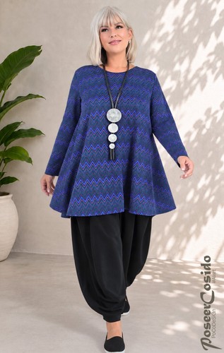Lagenlook pullover tunika - pullover,
