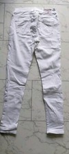 TRUE RELIGION Traumhafte Damen Jeans Jeanshose Gr.26 Model Section Halle weiß wN