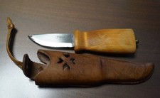 Helle Nying Outdoor Jagd Messer mit Lederscheide Norwegen