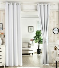 2er Set Gardinen Vorhang