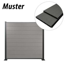 Muster WPC Zaun  Sichtschutz