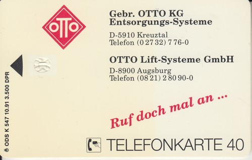 547 ohne chip - 547, rückeite