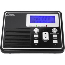 DeTeWe Message 400 Anrufbeantworter digital Display wie NEU digitaler 