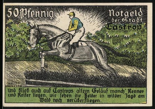Notgeld castrop pfennig - notgeld, castrop,