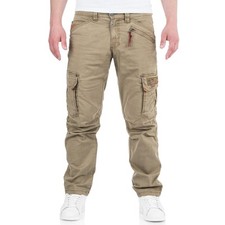 Timezone Cargohose RogerTZ Herrenjeans blau grau grün braun beige bequem, lässig