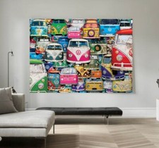 XXL LEINWAND BILD 130x100x5