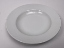 Teller Suppenteller Weiß Walküre Porzellan Bayreuth - 1978 - Ex. Bundeswehr 0502