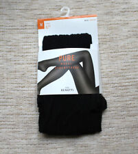 Damen Modal-Strumphose Rippstruktur Strickstrumpfhose Supersoft Zopfmuster Gr. M