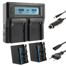 2x Akku + Lader für Sony