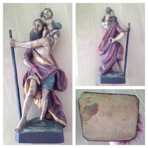 Holzfigur jesus heiliger - holzfigur,