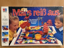 Maus reiß aus 🔥MB Spiele alte Ausgabe 1989 Brettspiel Vintage Retro Kinder TOP