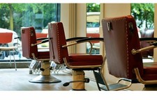 Retro Vintage Friseurstuhl