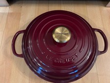 Creuset pfanne rot wie neu - le,