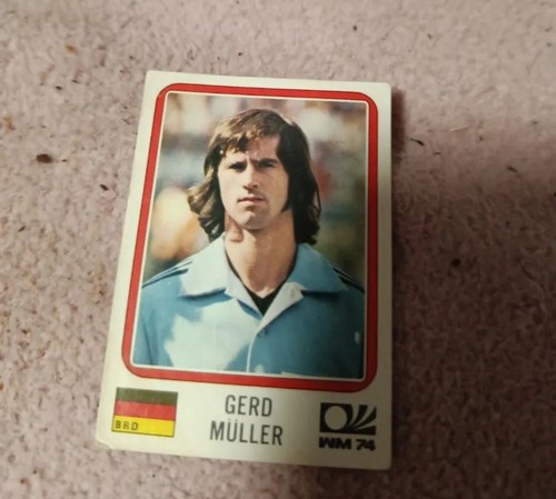 Panini gerd müller - wm, 74