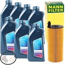 MANN ÖLFILTER + 7L 5W-30 MOTORÖL passend für BMW TWIN POWER TURBO LONGLIFE-04