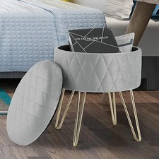 Woltu Sitzhocker Rund mit