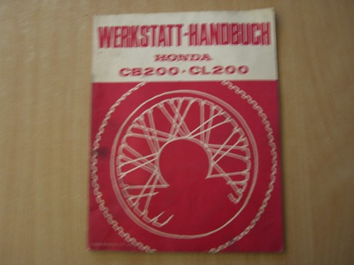 Werkstatthandbuch honda 200 - honda,
