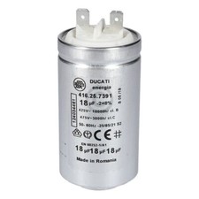 Kondensator 18µF AEG 124034461/2 für Trockner Waschmaschine