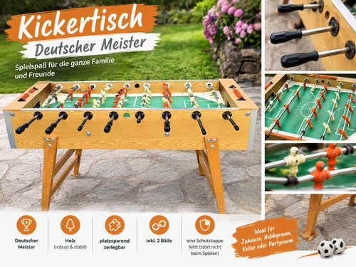 Kickertisch deutscher - kickertisch, „deutscher