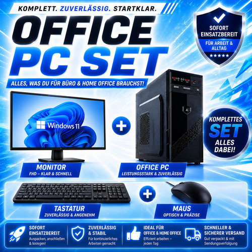 Office set monitor - pc, |