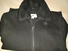 H&M  Herrenjacke Schwarz Mit
