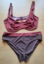 s oliver bikini 42 braun rot