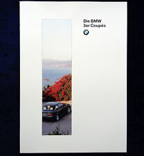 BMW 3er, E36, Prospekt 1.1995, E 36 Coupe 316i, 318iS, 320i, 328i,
