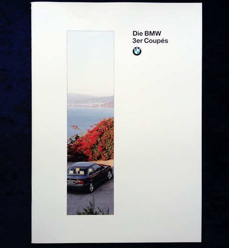 Bmw 3er e36 prospekt - bmw, 3er,