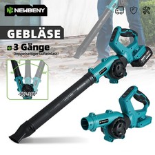 3 Gänge Akku Laubbläser