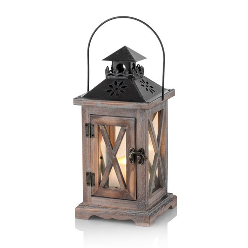Laterne holz vintage - laterne,