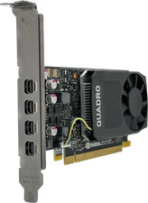 HP Nvidia Quadro P1000 | PCIe 3.0 x16 4GB GDDR5 | 4x Mini DisplayPort 919987-002