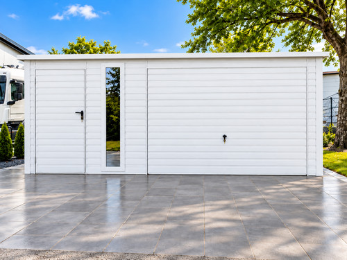 6x3 gartenhaus anthrazit mit - 6x3,5,