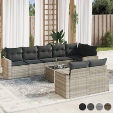 Garten-Sofagarnitur Rattan
