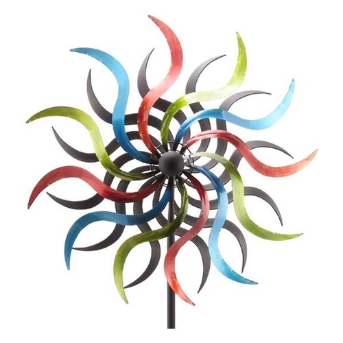 Windrad gartenstecker bunt 184 - bunt,