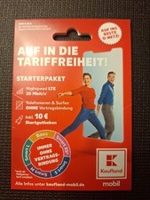 Kaufland Mobil Prepaid SIM-Karte 5G mit 10,00 € Startguthaben