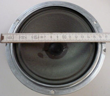 Alter Einbaulautsprecher in Rund für Vintage Radiogeräte ca. 17 cm Durchmesser