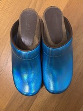 Clogs, Gr. 38, Blau