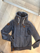 NAKETANO SWEAT Jacke, M, blau - Unisex