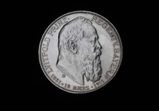 2 Mark Bayern 1911 D Luitpold Silber Kaiserreich 