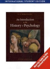 An Introduction to the History of Psychology, International Edit
