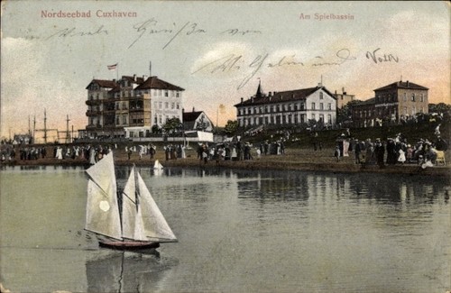 Nordseebad cuxhaven - ak,