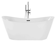 Stilvolle Acryl Badewanne oval
