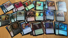 50 englische FOIL Uncommons Magic Karten  MtG  holographisch Foils Englisch