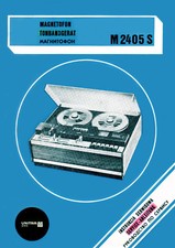 Unitra M 2405 S - ZK 246 - Stereo-Tonbandgerät - Service-Anleitung