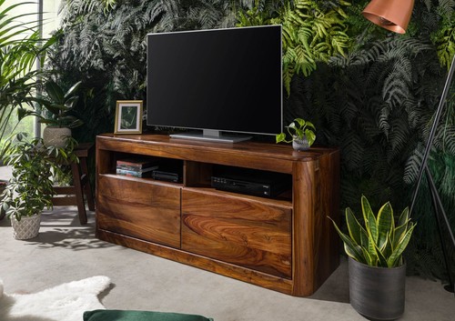 Board sheesham 130x40x58 - tv-board, sheesham 130x40x58