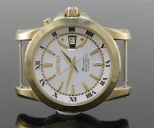 Seiko Premier Perpetual Calendar Quarz Uhr 6A32-00Y0 Werk Defekt