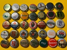 Kronkorken beer bottle cap 35 Stück Sammlung Brauerei Bier Cola Konvolut
